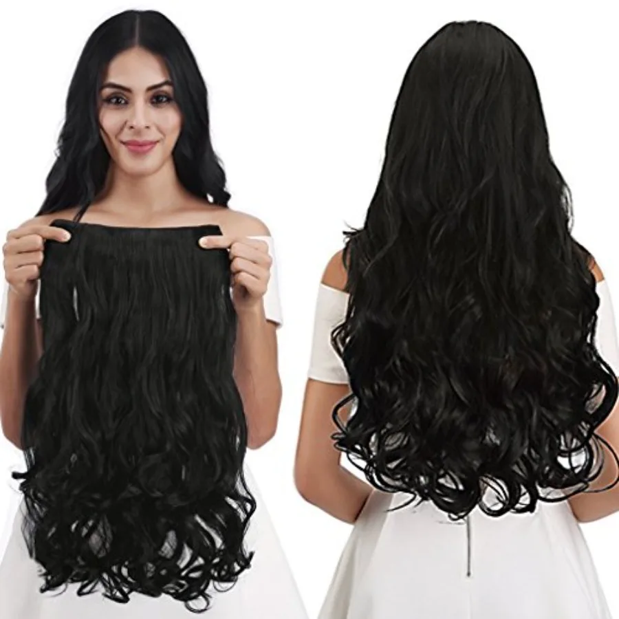 REECHO 18" 1-Pack 3/4 Full Head Curly Wavy Clips in on Synthetic Hair Extensions HE008 Hairpieces for Women 5 Clips 4.0 Oz per
REECHO 18" 1-Pack 3/4 Full Head Curly Wavy Clips in on Synthetic Hair Extensions HE008 Hairpieces for Women 5 Clips 4.0 Oz per