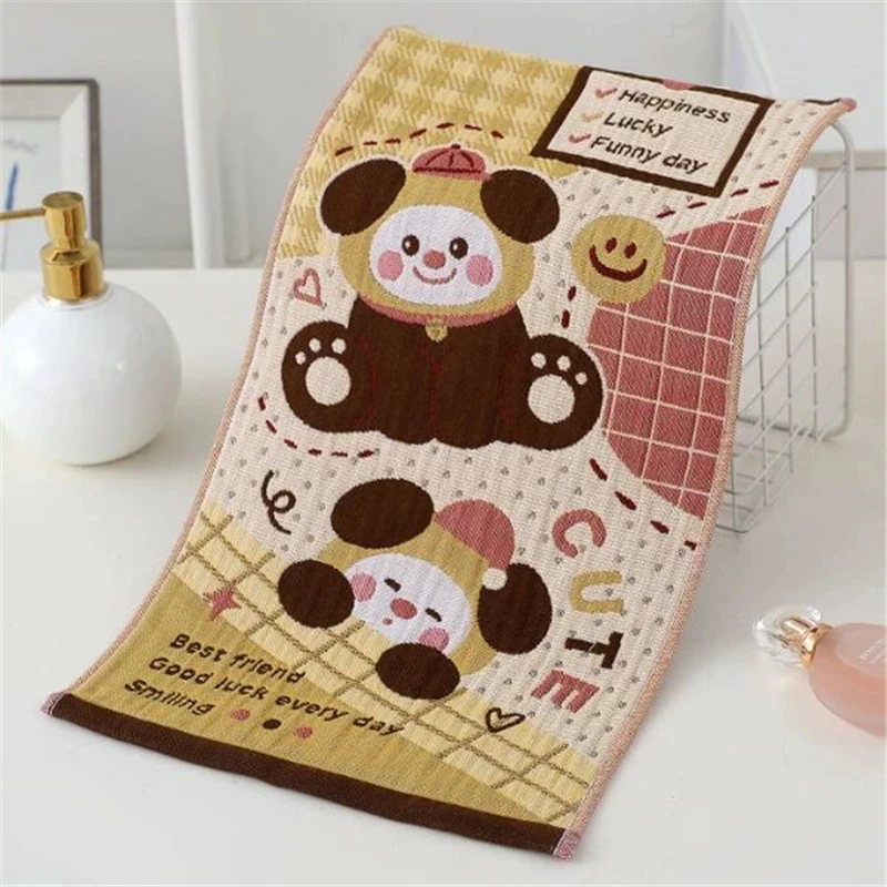 Cute Hand Face Towels, Cartoon, Cotton Gauze, 3pcs, 5pcs, for Bathroom, 25*50 cm, Delicate, 6 Styles
Cute Hand Face Towels, Cartoon, Cotton Gauze, 3pcs, 5pcs, for Bathroom, 25*50 cm, Delicate, 6 Styles