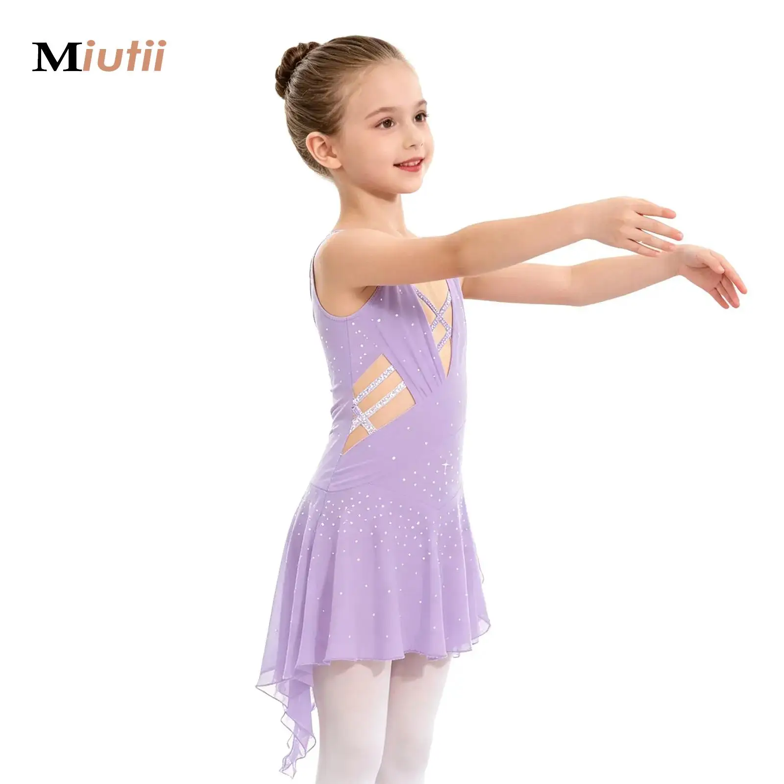 Big Girls Lyrical Dance Gymnastics Artistic Figure Skating Ballet Dress Shiny Rhinestones Leotards Dress Performance Clothes
Big Girls Lyrical Dance Gymnastics Artistic Figure Skating Ballet Dress Shiny Rhinestones Leotards Dress Performance Clothes