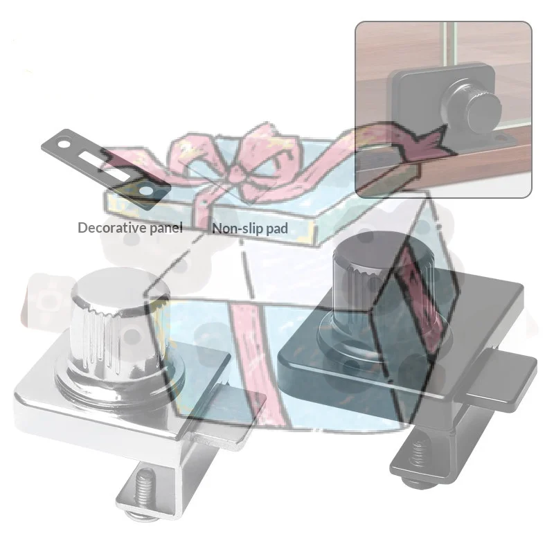 【CCA】No Drill Glass Cabinet Lock With Anti Theft Design Easy Install Perfect For Home Display Cabinets Showcases
【CCA】No Drill Glass Cabinet Lock With Anti Theft Design Easy Install Perfect For Home Display Cabinets Showcases