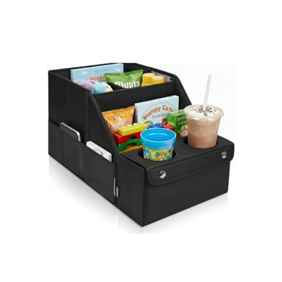Global Cart Heavy Duty Back Seat Car Organizer with 11 Storage Compartments and 2 Cup Holders - Car Seat Organizer for,Travelli
Global Cart Heavy Duty Back Seat Car Organizer with 11 Storage Compartments and 2 Cup Holders - Car Seat Organizer for,Travelli