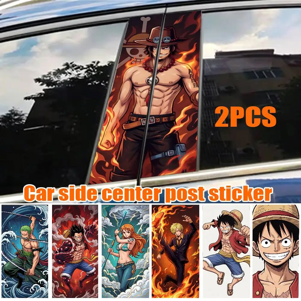 one piece luffy zoro Car Sticker Auto B-pillar Center Column Decor Cover Scratches Waterproof Sunscreen Vinyl Decals Accessories
one piece luffy zoro Car Sticker Auto B-pillar Center Column Decor Cover Scratches Waterproof Sunscreen Vinyl Decals Accessories