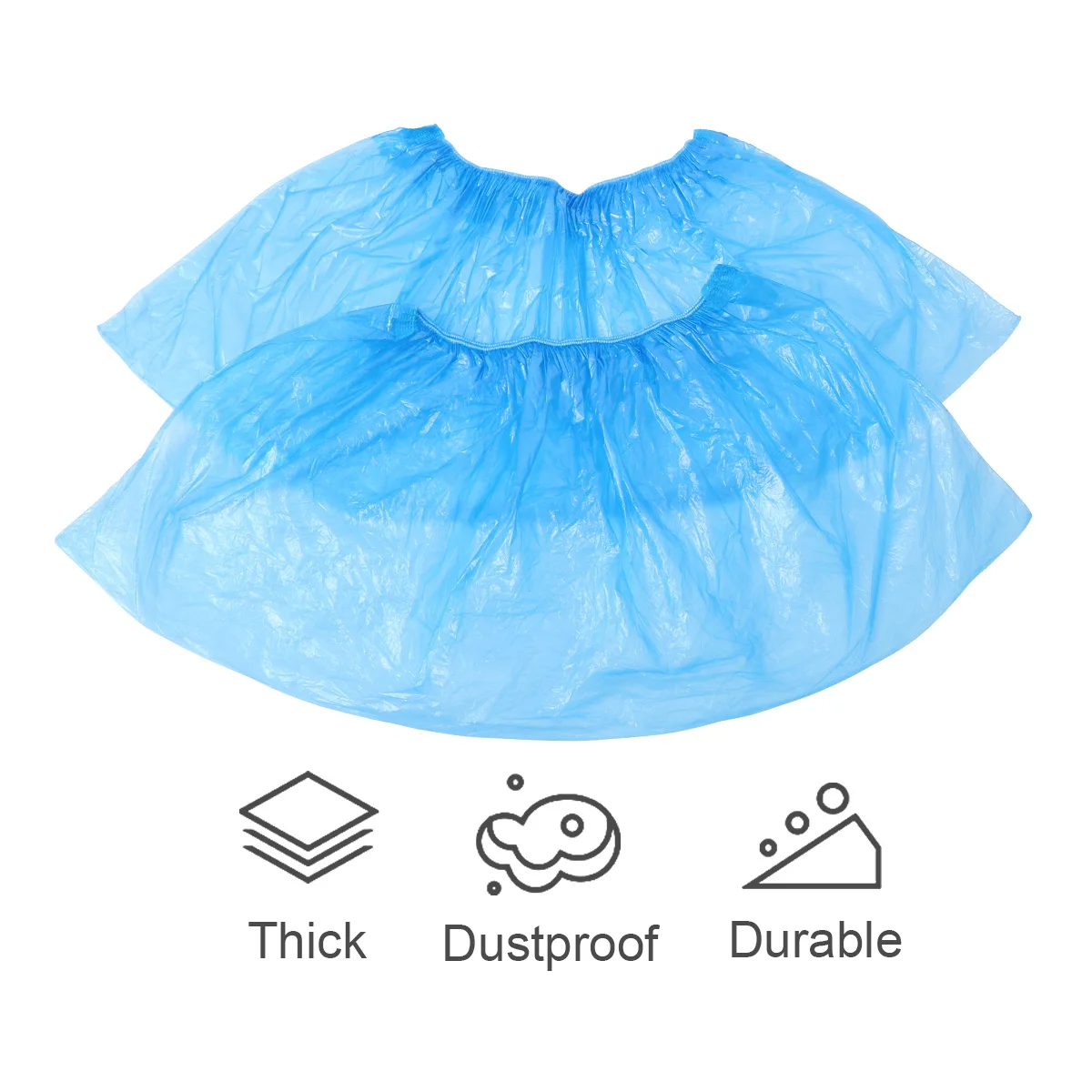100pcs Disposable Shoe Covers Blue Polyethylene Overshoes 33X16Cm Elastic Fit For Home Office Carpet Cleaning Use Protective 
100pcs Disposable Shoe Covers Blue Polyethylene Overshoes 33X16Cm Elastic Fit For Home Office Carpet Cleaning Use Protective
