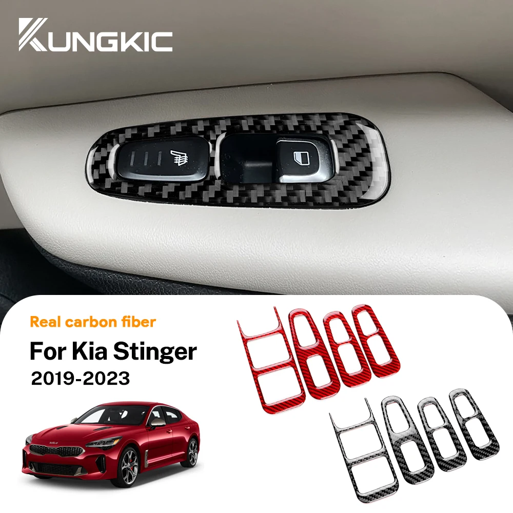 Настоящая мягкая наклейка из углеродного волокна для Kia Stinger 2019 2020 2021 2022 LHD RHD кнопки для дверей и окон автомобиля аксессуары для отделки панели
Настоящая мягкая наклейка из углеродного волокна для Kia Stinger 2019 2020 2021 2022 LHD RHD кнопки для дверей и окон автомобиля аксессуары для отделки панели