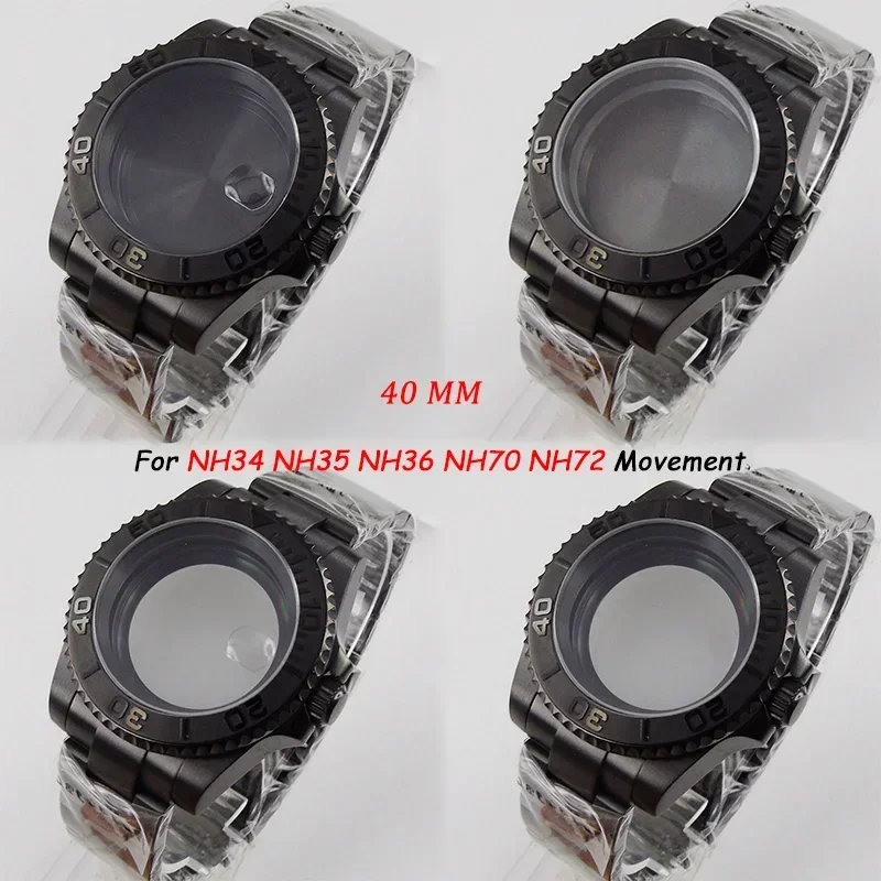 Комплект черного мода 40 мм для механизма NH34 NH35 NH36 NH70 NH72 Ремешок из нержавеющей стали + корпус для браслета с механизмом NH34 NH35
Комплект черного мода 40 мм для механизма NH34 NH35 NH36 NH70 NH72 Ремешок из нержавеющей стали + корпус для браслета с механизмом NH34 NH35
