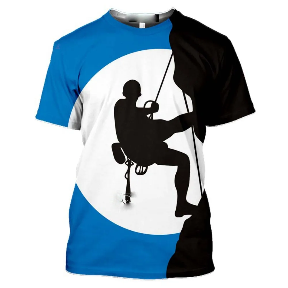 New Outdoor Mountain Climbing Climber Hiking 3D Print Men's T-Shirt Women T shirt Men Summer Tshirt Casual Fitness Shirts
New Outdoor Mountain Climbing Climber Hiking 3D Print Men's T-Shirt Women T shirt Men Summer Tshirt Casual Fitness Shirts