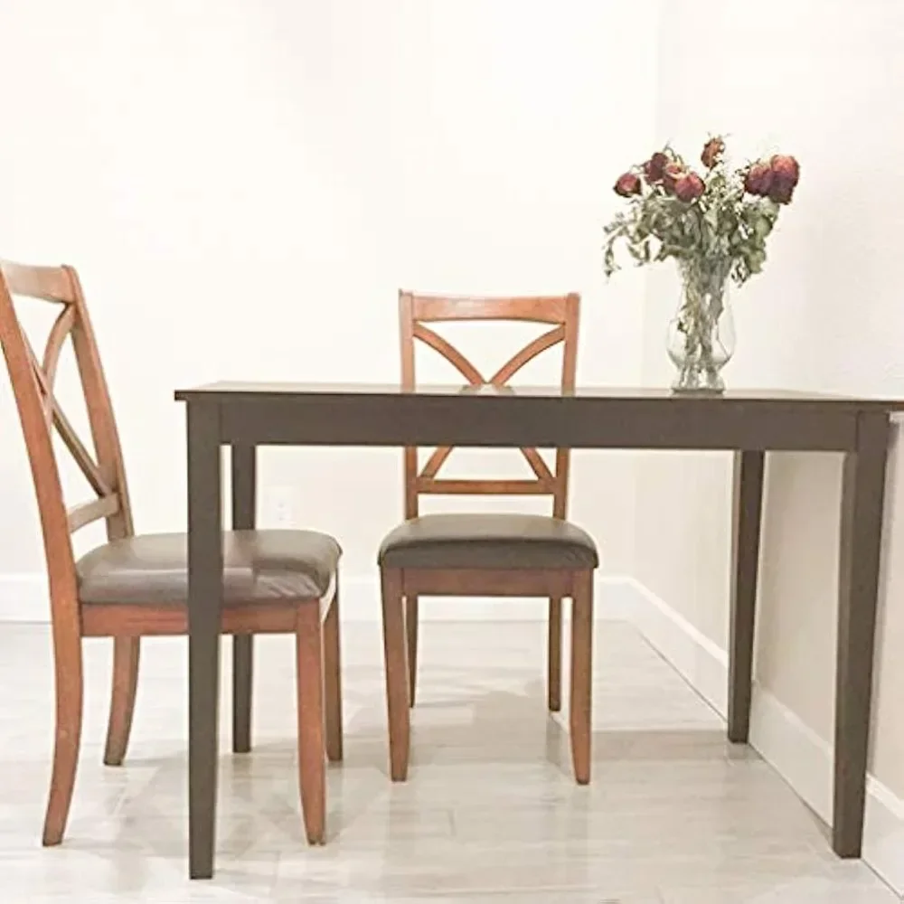 Kitchen Table with Wood Legs Dinner Table for Apartment Living Room Dining Room Office Kitchen Home Furniture Rectangular Modern
Kitchen Table with Wood Legs Dinner Table for Apartment Living Room Dining Room Office Kitchen Home Furniture Rectangular Modern