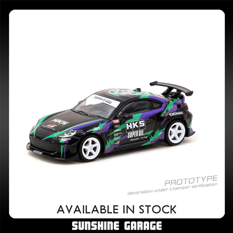 TW In Stock 1:64 HKS GR86 Black Diecast Diorama Car Model Collection Miniature Toys Tarmac Works
TW In Stock 1:64 HKS GR86 Black Diecast Diorama Car Model Collection Miniature Toys Tarmac Works