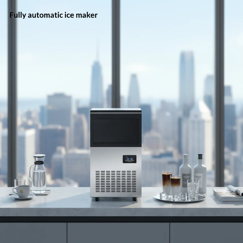 Commercial Cube Ice Maker, Heavy-Duty ABS Housing Automatic Ice Machine for Pubs, Bakeries, Cafes & Commercial Kitchens
Commercial Cube Ice Maker, Heavy-Duty ABS Housing Automatic Ice Machine for Pubs, Bakeries, Cafes & Commercial Kitchens