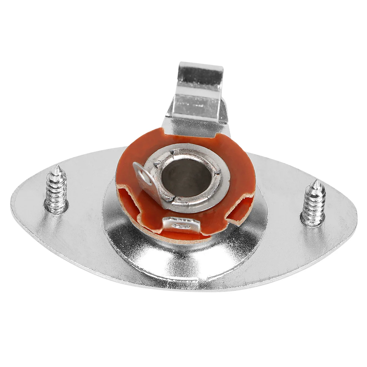 Chrome Oval Pickup Jackplate Jack Plug Socket Strong Durable Easy Install for Electric Guitar Build Guitar Jacks
Chrome Oval Pickup Jackplate Jack Plug Socket Strong Durable Easy Install for Electric Guitar Build Guitar Jacks