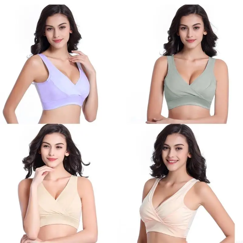 Crossover Maternity Nursing Bra without Pad for Daily Comfort and Breathability in Hot Weather Summer Bralette A2UB
Crossover Maternity Nursing Bra without Pad for Daily Comfort and Breathability in Hot Weather Summer Bralette A2UB