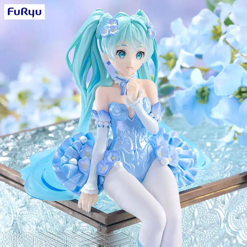 Genuine Original Furyu Action Figure Miku Flower Fairy Blue Desktop Pvc Anime Figure Collection Model Room Decor Gift Doll Toy
Genuine Original Furyu Action Figure Miku Flower Fairy Blue Desktop Pvc Anime Figure Collection Model Room Decor Gift Doll Toy