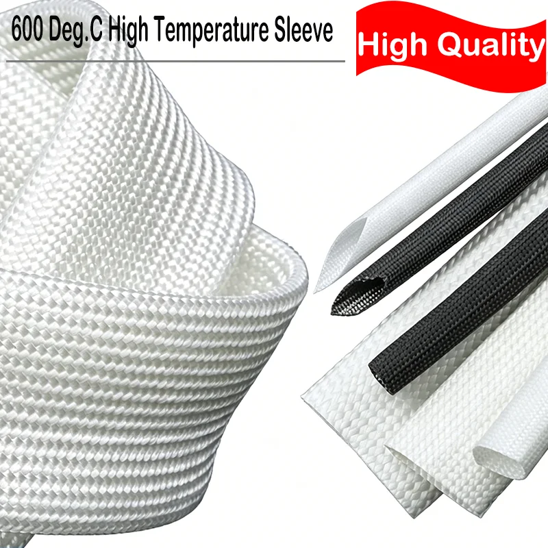 2/5/10M ID 1mm ~ 50 mm Braided Fiberglass Sleeve 600 Deg.C High Temperature Chemical Glass Fiber Tube Fiberglass Sleeving
2/5/10M ID 1mm ~ 50 mm Braided Fiberglass Sleeve 600 Deg.C High Temperature Chemical Glass Fiber Tube Fiberglass Sleeving