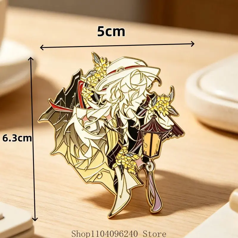 Honkai: Star Rail Jing Yuan Anime Game Cosplay Cartoon Cute Metal Badge Brooch Backpack Pendant Gift
Honkai: Star Rail Jing Yuan Anime Game Cosplay Cartoon Cute Metal Badge Brooch Backpack Pendant Gift