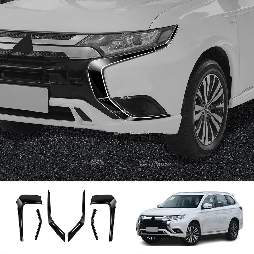 For Mitsubishi Outlander 2016-2021 Black Front Fog Lights Headlights Cover Head Lamp Racing Grille Stickers Trim Car Accessories
For Mitsubishi Outlander 2016-2021 Black Front Fog Lights Headlights Cover Head Lamp Racing Grille Stickers Trim Car Accessories