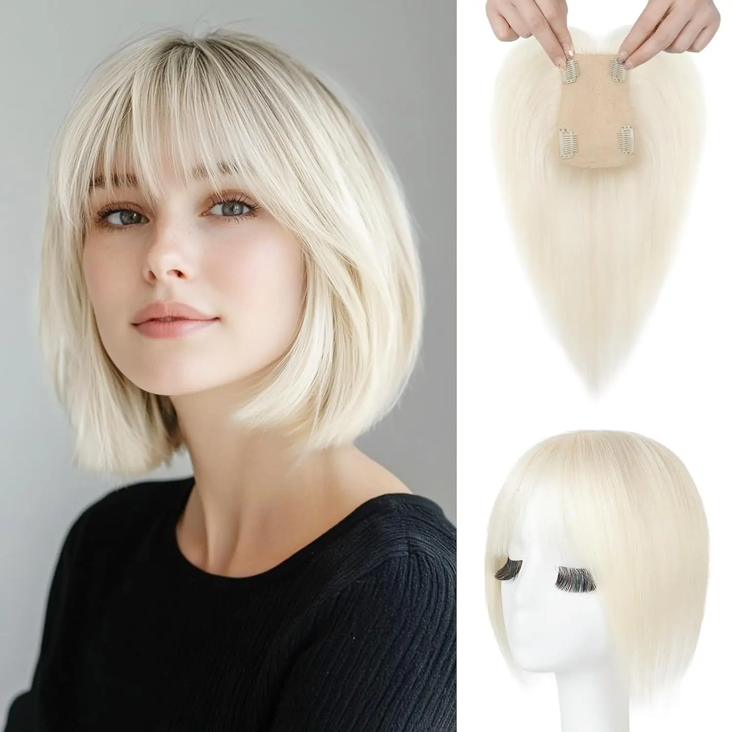 Colorful Human Hair 5*9 cm Toppers with Realistic Scalp and Large Coverage Invisible Hairpieces for Thinning Hair Top Multiple
Colorful Human Hair 5*9 cm Toppers with Realistic Scalp and Large Coverage Invisible Hairpieces for Thinning Hair Top Multiple