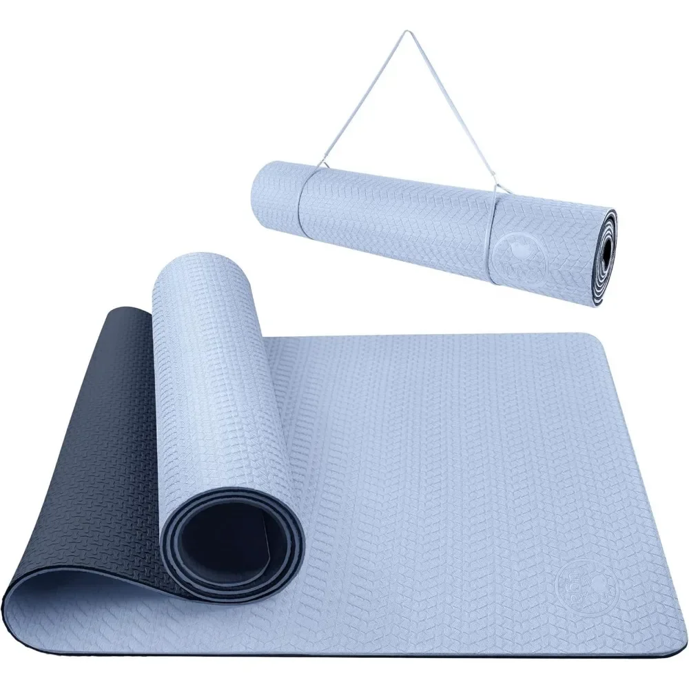 Extra Thick Non Slip Yoga Mat Eco Friendly 6mm for Pilates Hot Yoga Exercise
Extra Thick Non Slip Yoga Mat Eco Friendly 6mm for Pilates Hot Yoga Exercise