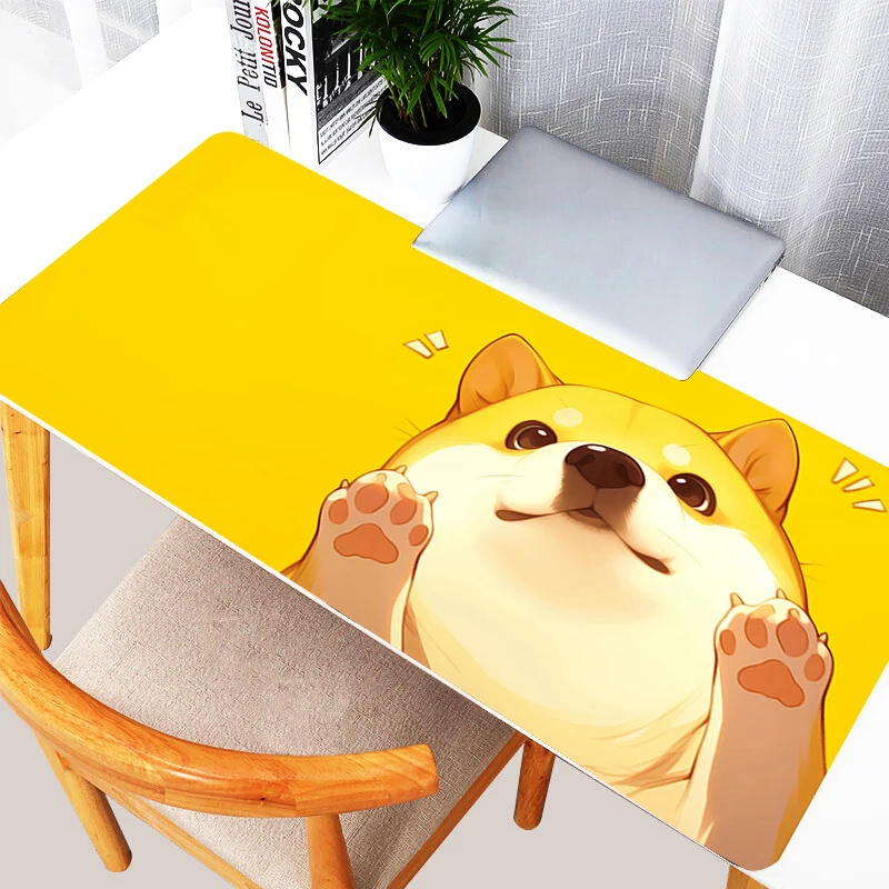 Anime Corgi Dog Mouse Pad Laptop Yellow Extended Desk Mat XXL Kawaii Cat Dog Paw Keyboard Rug Laptop Gamer Cabinet Soft Mousepad
Anime Corgi Dog Mouse Pad Laptop Yellow Extended Desk Mat XXL Kawaii Cat Dog Paw Keyboard Rug Laptop Gamer Cabinet Soft Mousepad
