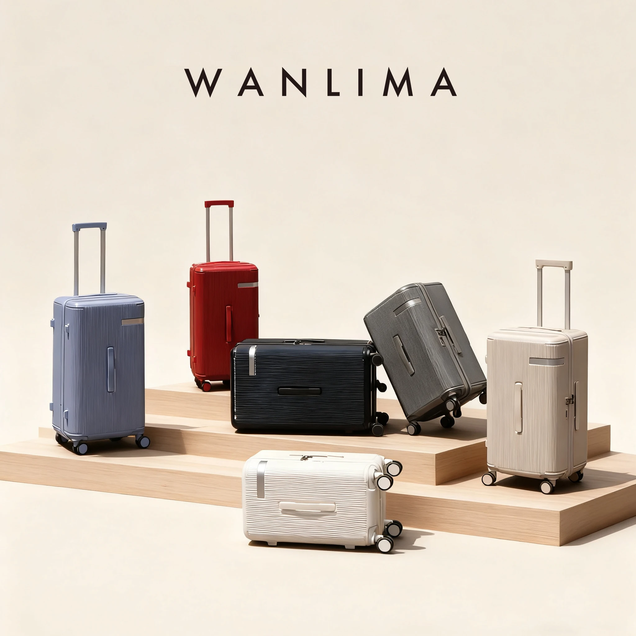 WANLIMA 20 24 26 28" Colorful Multifunctional Quiet Spinner Suitcase (Rolling Luggage/Carry On Trolley Travel Luggage)
WANLIMA 20 24 26 28" Colorful Multifunctional Quiet Spinner Suitcase (Rolling Luggage/Carry On Trolley Travel Luggage)