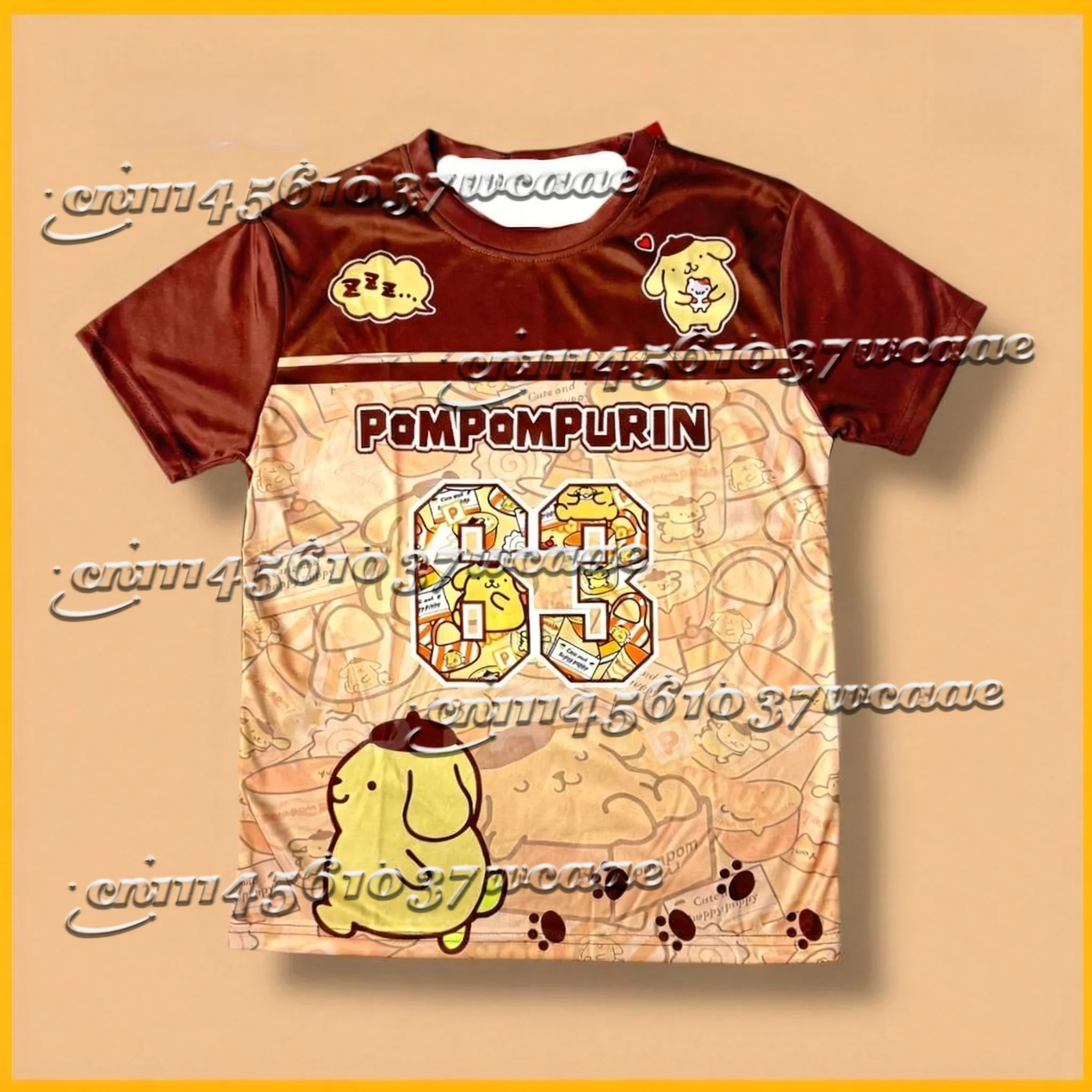 2026 Sanrio Big Ear Dog Pudding Dog Theme Street Casual Style Jersey Summer T-shirt Universal Oversized Top New Maternity Wear
2026 Sanrio Big Ear Dog Pudding Dog Theme Street Casual Style Jersey Summer T-shirt Universal Oversized Top New Maternity Wear