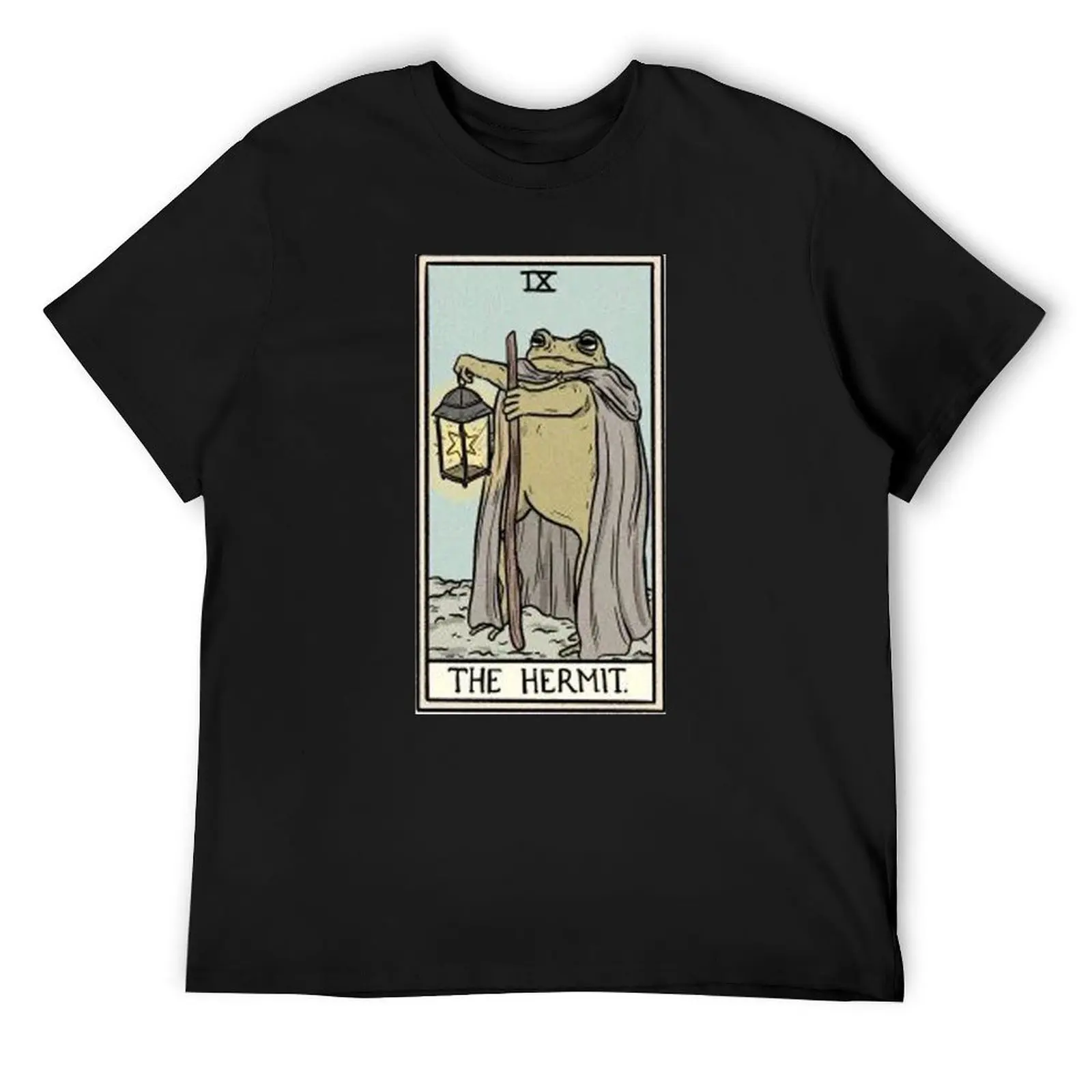 The Hermit Toad Tarot T-Shirt funny shirt cotton Aesthetic clothing kawaii clothes men clothings
The Hermit Toad Tarot T-Shirt funny shirt cotton Aesthetic clothing kawaii clothes men clothings