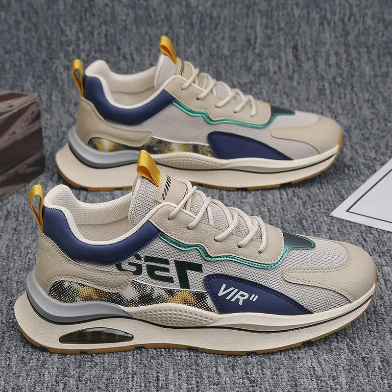 New Korean-style Mesh Casual Shoes Outdoor Men's Sneaker Student Running Shoes for Sports Anti-slip and Wear-resistant Dad Shoes
New Korean-style Mesh Casual Shoes Outdoor Men's Sneaker Student Running Shoes for Sports Anti-slip and Wear-resistant Dad Shoes