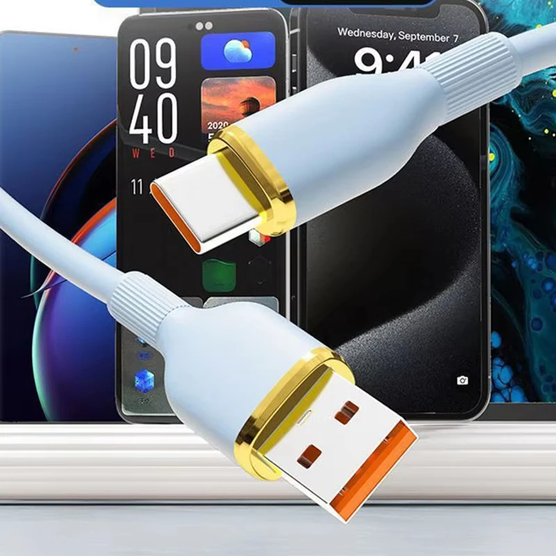 1M 1.5M 100W Super Fast Charging 6A Type-C Data Cable is Suitable For Iphone 15 Pro Max Huawei mobile phone charging line
1M 1.5M 100W Super Fast Charging 6A Type-C Data Cable is Suitable For Iphone 15 Pro Max Huawei mobile phone charging line