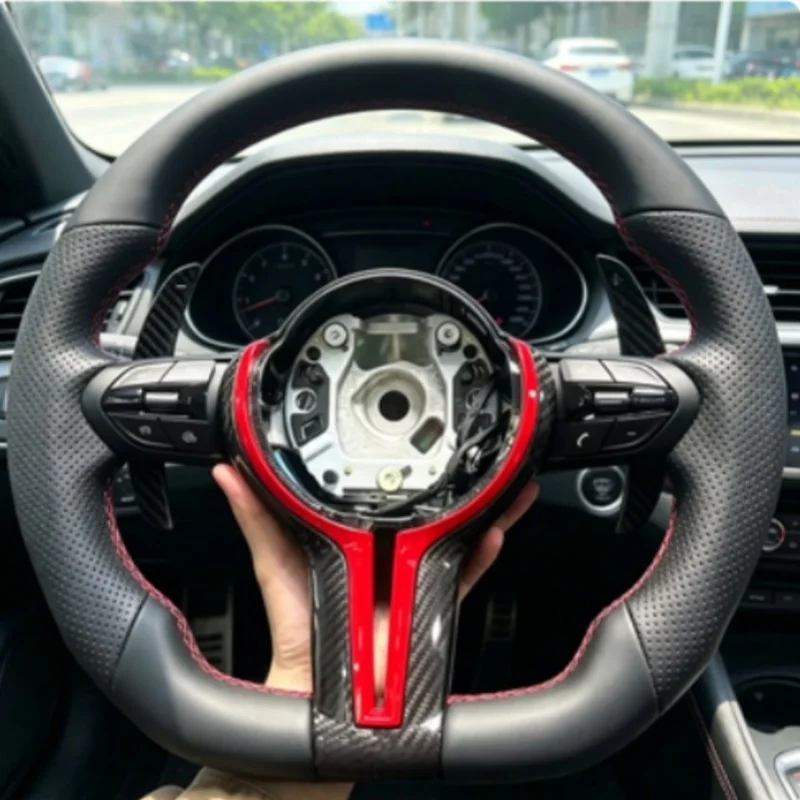 Customized Microfiber Leather Car Steering Wheel F22 F45 F30 F35 F32 F48 F25 F10 F01 F36 F80 M3 M5 Steering Wheel For BMW F20
Customized Microfiber Leather Car Steering Wheel F22 F45 F30 F35 F32 F48 F25 F10 F01 F36 F80 M3 M5 Steering Wheel For BMW F20