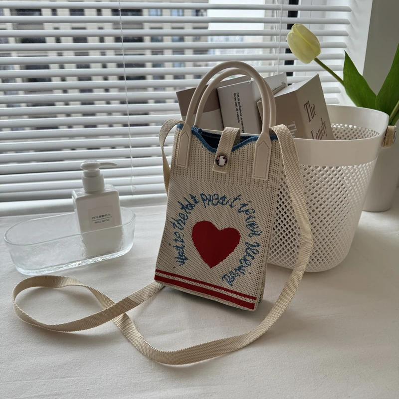 Knitted oulder Bag Crossbody Mobile Phone Pouch for Boys And Girls Trendy Spring Summer New Sle Cartoon Design
Knitted oulder Bag Crossbody Mobile Phone Pouch for Boys And Girls Trendy Spring Summer New Sle Cartoon Design