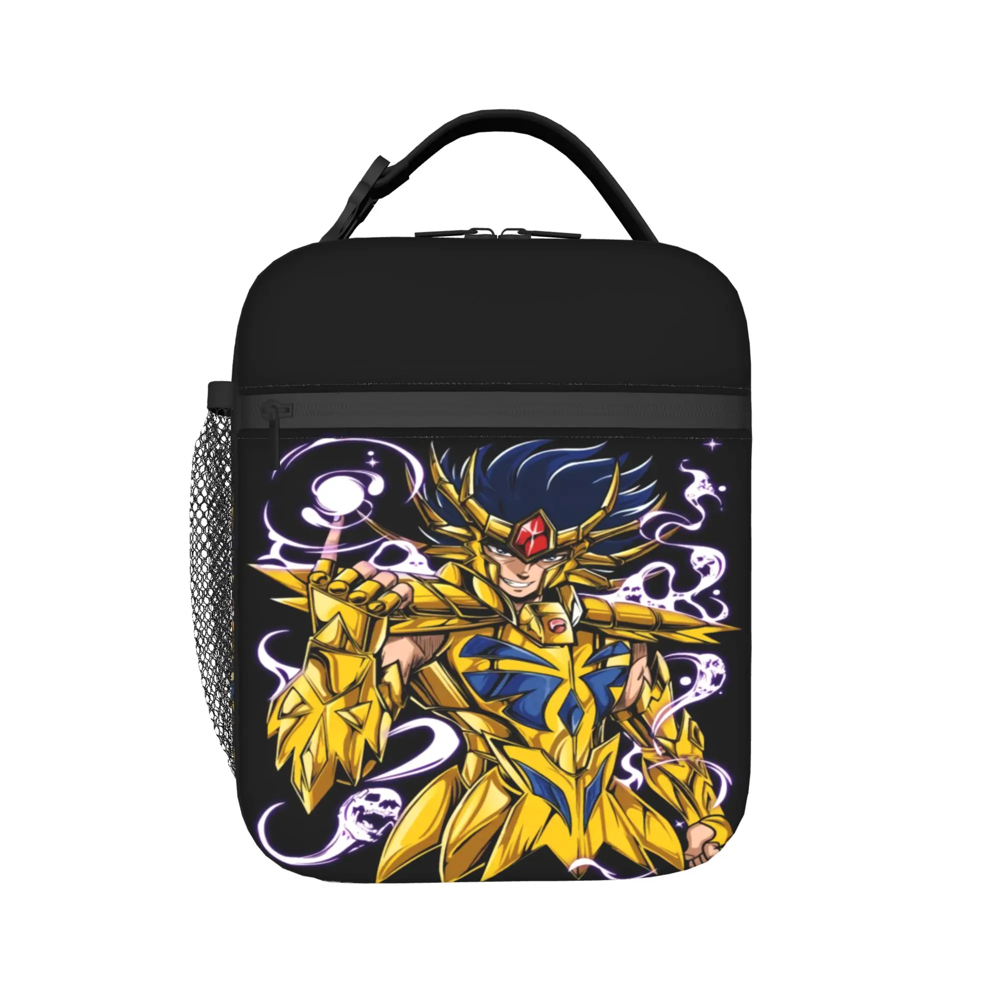 Custom Saint Seiyas Insulated Lunch Bags for Camping Travel Cartoon Leakproof Cooler Thermal Bento Box Unisex
Custom Saint Seiyas Insulated Lunch Bags for Camping Travel Cartoon Leakproof Cooler Thermal Bento Box Unisex