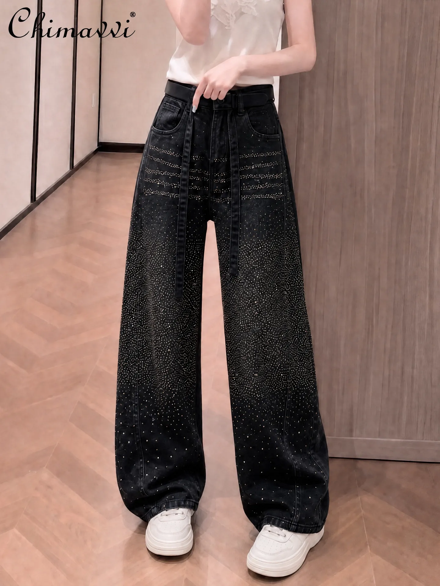 Gypsophila Hot Diamond Jeans Women's Scimitar Pants 2026 Spring New Fashion High Waist Loose Slim European Long Denim Pants
Gypsophila Hot Diamond Jeans Women's Scimitar Pants 2026 Spring New Fashion High Waist Loose Slim European Long Denim Pants