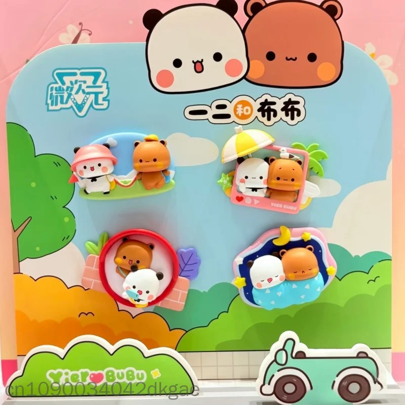 Official Original Panda Bubu And Yier Fridge Magnet Blind Box Toys , Cute Bubu And Dudu Cartoon Model Surprise Blind Box Gift
Official Original Panda Bubu And Yier Fridge Magnet Blind Box Toys , Cute Bubu And Dudu Cartoon Model Surprise Blind Box Gift