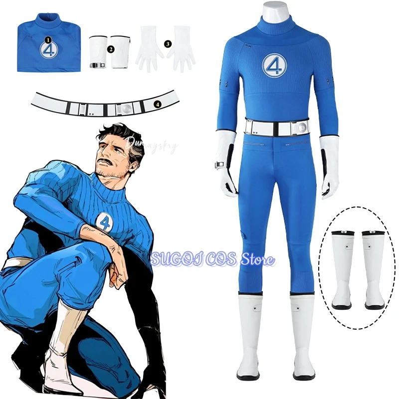 Adult Child Movie Fantastic Cosplay Four Costume Hero Party Bodysuit Jumpsuit Shoes Anime Halloween Carnival Suit Role-playing
Adult Child Movie Fantastic Cosplay Four Costume Hero Party Bodysuit Jumpsuit Shoes Anime Halloween Carnival Suit Role-playing