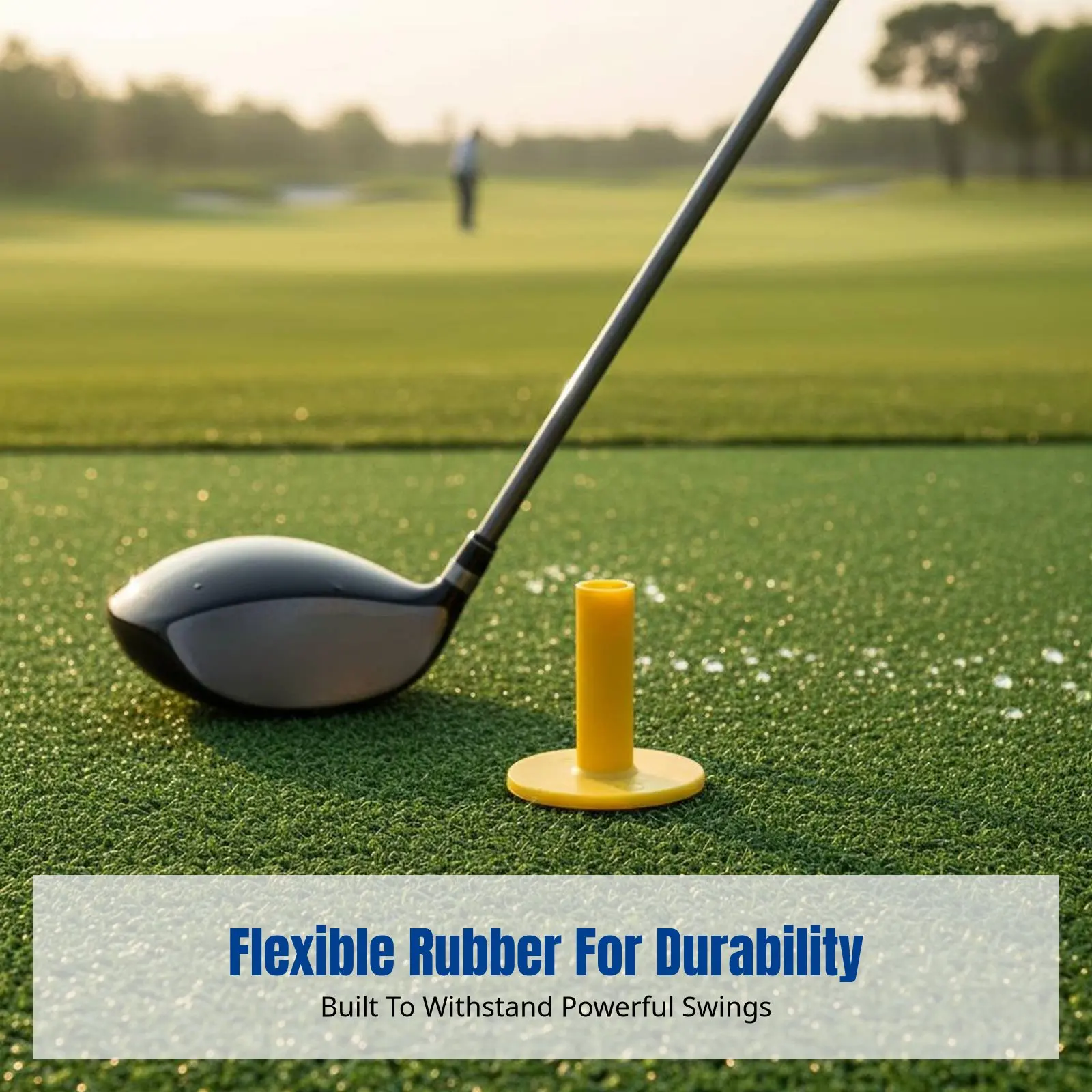 Sport Tee, Soft Rubber, Multi-Height Elastic Peg for Driving Range, Practice, Training
Sport Tee, Soft Rubber, Multi-Height Elastic Peg for Driving Range, Practice, Training