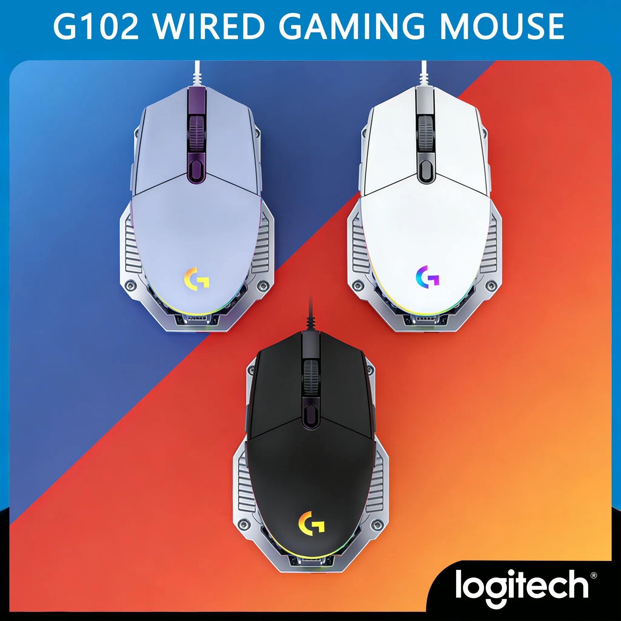 Logitech G102 - The All-In-One Mouse for Gamers and Professionals
Logitech G102 - The All-In-One Mouse for Gamers and Professionals