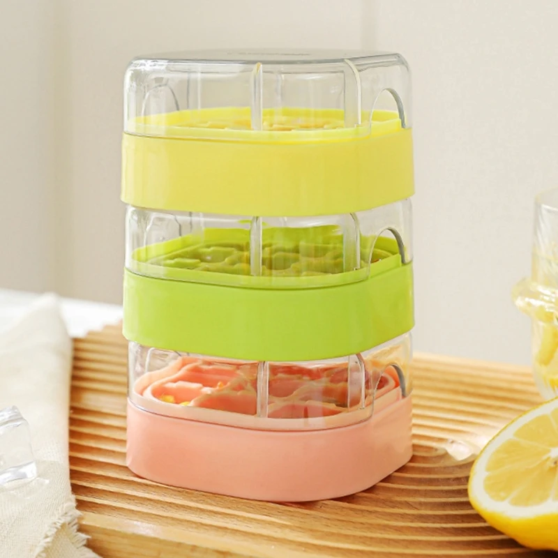 Multipurpose Silicone Ice Maker 9 Easy To Disassemble Ice Cubes Tray with Lid Odor Resistant Kitchen Tool
Multipurpose Silicone Ice Maker 9 Easy To Disassemble Ice Cubes Tray with Lid Odor Resistant Kitchen Tool
