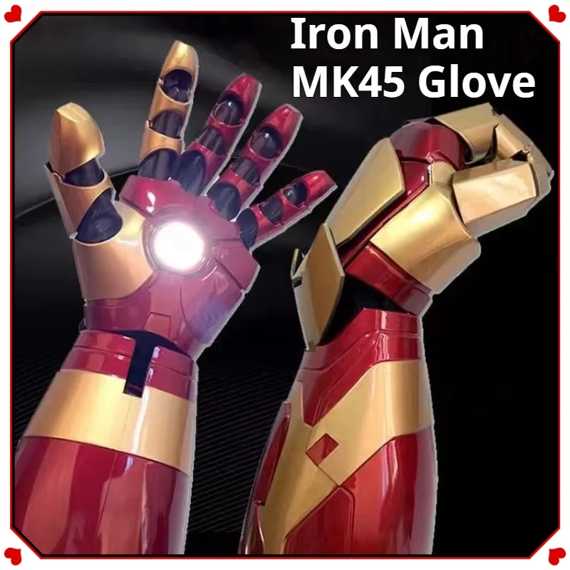 Iron Man MK42 Wearable Arm Glove 1:1 Scale Cosplay Prop LED Light Sound Effect Collectible Model Hand Toy Ornamental Gift
Iron Man MK42 Wearable Arm Glove 1:1 Scale Cosplay Prop LED Light Sound Effect Collectible Model Hand Toy Ornamental Gift