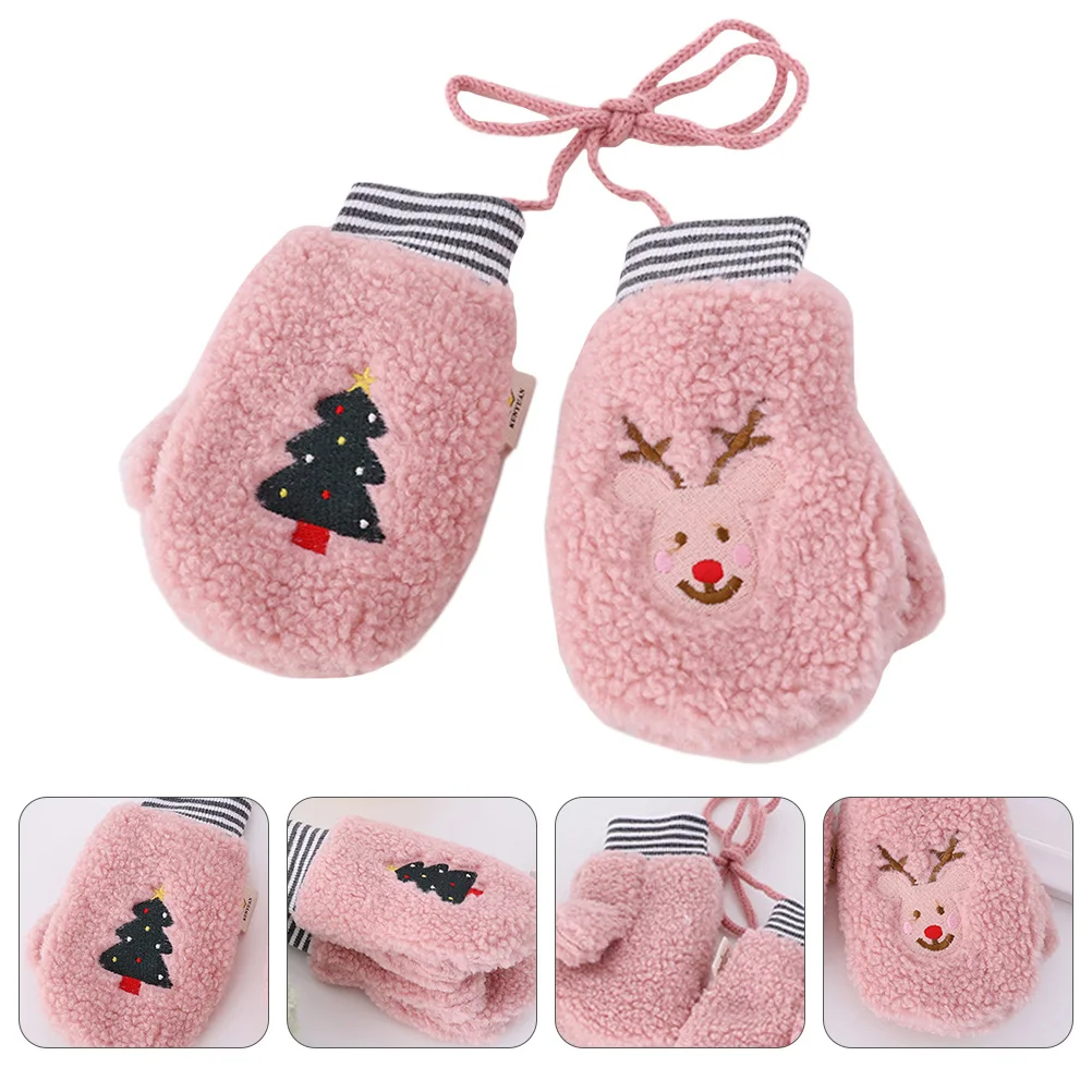 1Pair Baby Neck Hanging Gloves Kids Warm Winter Cartoon Full Finger Knitted Mittens Toddlers Windproof Lovely Gloves
1Pair Baby Neck Hanging Gloves Kids Warm Winter Cartoon Full Finger Knitted Mittens Toddlers Windproof Lovely Gloves