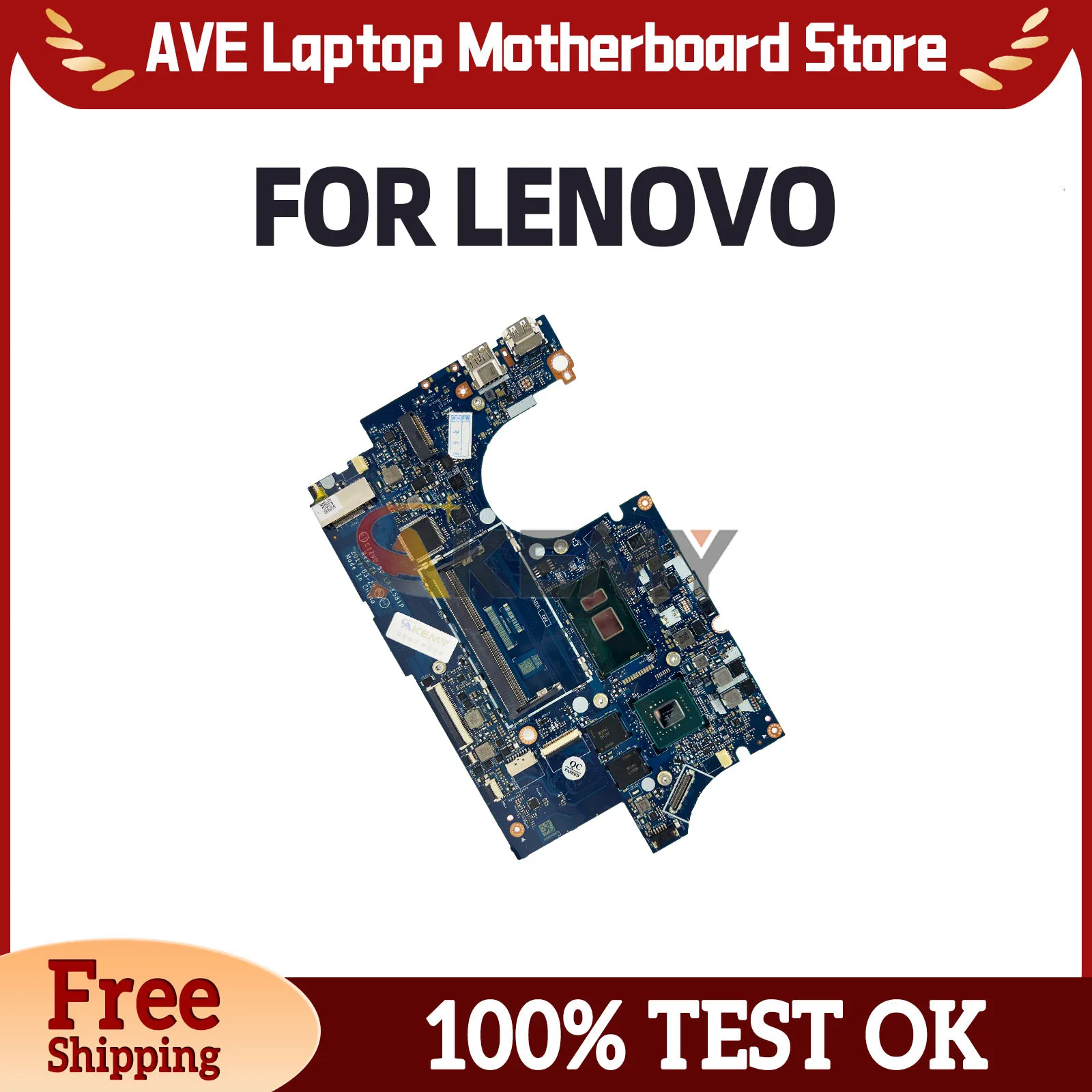 LA-E581P Motherboard For LENOVO Ideapad 720S-14IKB 5B20N79851 5B20N87826 Laptop Mainboard I5-7200U DDR4 Fully Tested
LA-E581P Motherboard For LENOVO Ideapad 720S-14IKB 5B20N79851 5B20N87826 Laptop Mainboard I5-7200U DDR4 Fully Tested