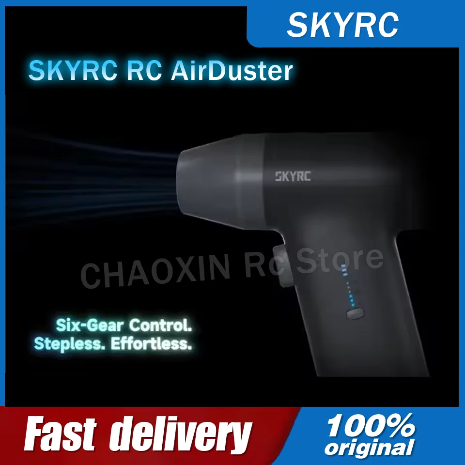 SKYRC RC AirDuster 80000RPM Cordless Air Blower, Portable Dust Cleaner Cooling Fan for RC Car Motor ESC Maintenance Cleaning
SKYRC RC AirDuster 80000RPM Cordless Air Blower, Portable Dust Cleaner Cooling Fan for RC Car Motor ESC Maintenance Cleaning