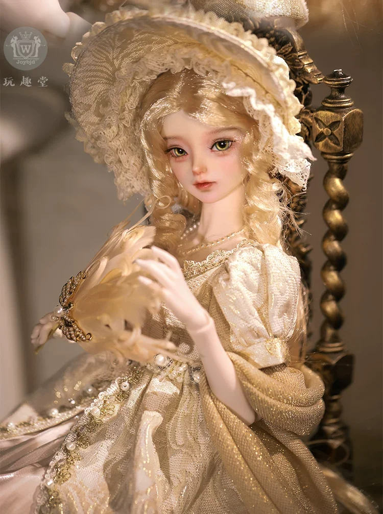 Joybjd 1/4 Bjd Doll Sd Humanoid Ball Jointed Doll Navie Full Set With Makeup Noble Vintage Elegant For Adult Collectors
Joybjd 1/4 Bjd Doll Sd Humanoid Ball Jointed Doll Navie Full Set With Makeup Noble Vintage Elegant For Adult Collectors