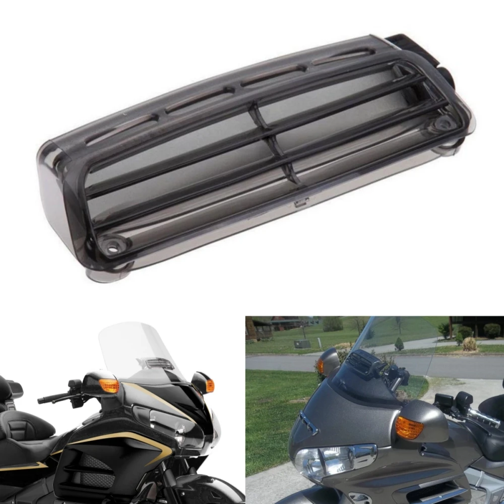 ABS Plastic Motorcycle Accessories Windshield Cover Windscreen Air Vent for Honda Goldwing GL1800 New Aftermarket Part 01-17
ABS Plastic Motorcycle Accessories Windshield Cover Windscreen Air Vent for Honda Goldwing GL1800 New Aftermarket Part 01-17