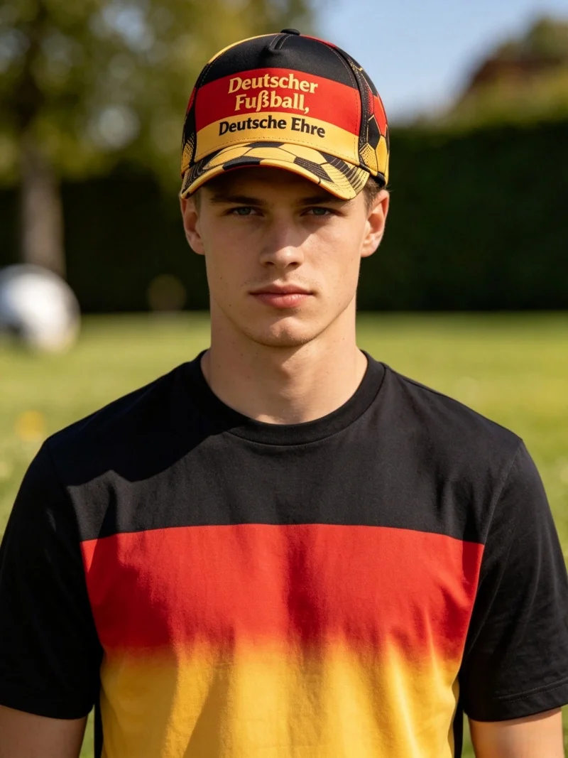 2026 Summer Germany Football 3D Print Quick Dry Breathable Baseball Cap Unisex Sports Sun Hat Fans Cheer Sunshade Cap
2026 Summer Germany Football 3D Print Quick Dry Breathable Baseball Cap Unisex Sports Sun Hat Fans Cheer Sunshade Cap
