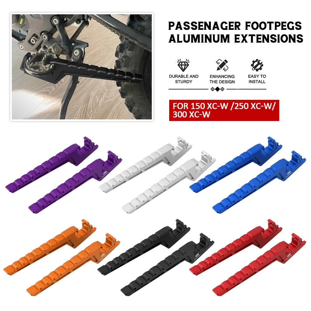 For 250 XC-F 350 SX-F 2023-2024-2025 Foot Peg Passenger Extensions Footpegs Motorcycle 150 XC-W / 250 XC-W / 300 XC-W 2024-2025
For 250 XC-F 350 SX-F 2023-2024-2025 Foot Peg Passenger Extensions Footpegs Motorcycle 150 XC-W / 250 XC-W / 300 XC-W 2024-2025