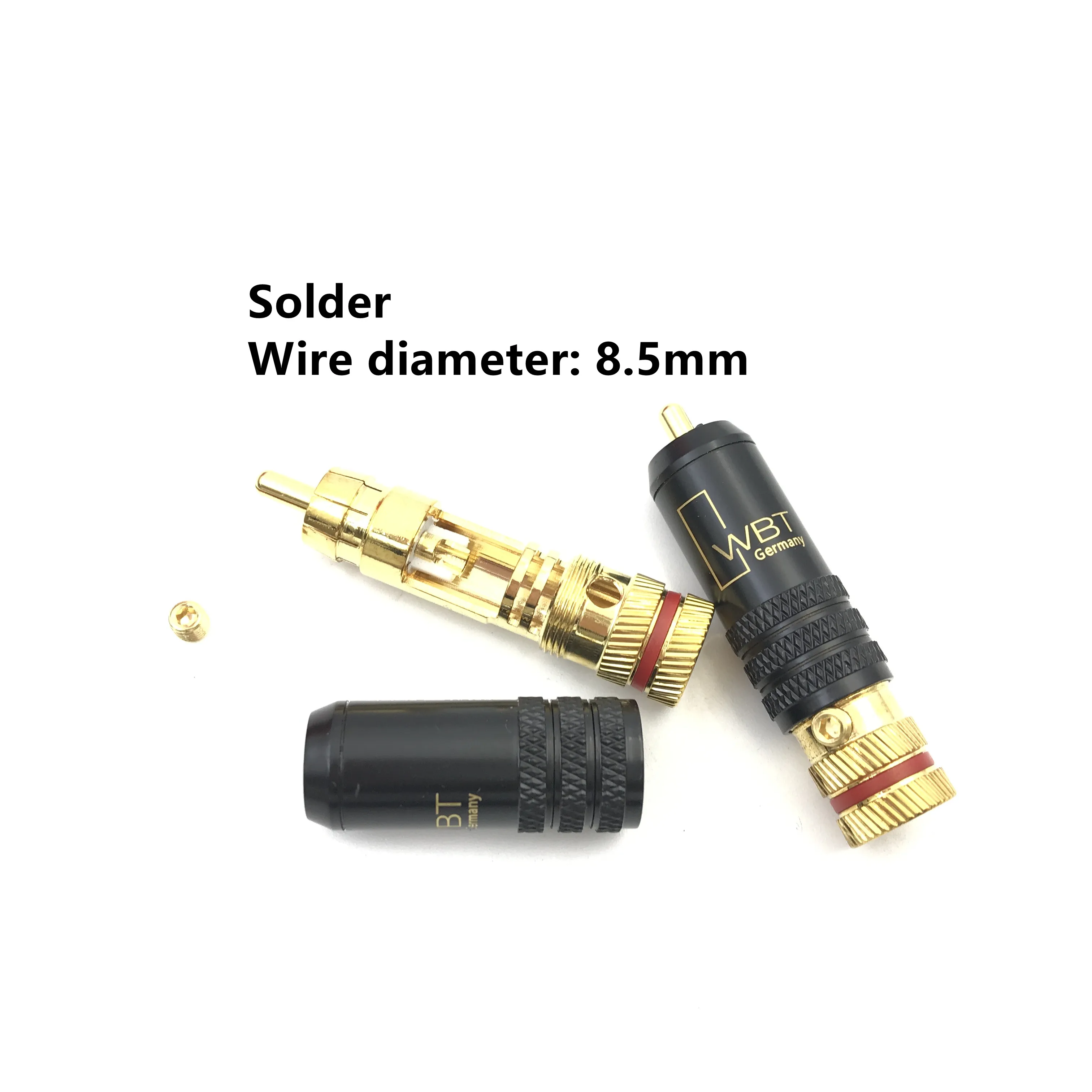 RCA connectors male WBT-0144 signal line plug WBT 0144 RCA plug lotus head copper RCA plug connectors 10pcs/lot
RCA connectors male WBT-0144 signal line plug WBT 0144 RCA plug lotus head copper RCA plug connectors 10pcs/lot