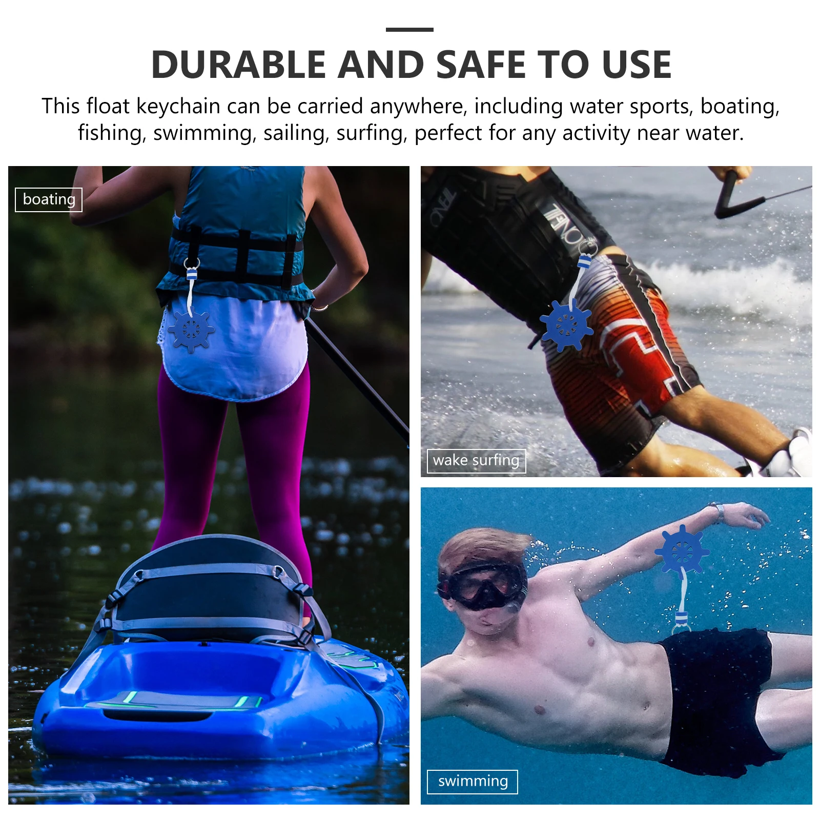 10pcs Floating Foam Keychains EVA Sponge Water Sports Accessories Boating Fishing Swimming Sailing Safe Durable Strong Buoyancy
10pcs Floating Foam Keychains EVA Sponge Water Sports Accessories Boating Fishing Swimming Sailing Safe Durable Strong Buoyancy