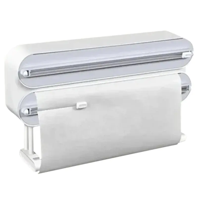 GYTB-Aluminum Film Wrap Cutter Wall Mount Paper Towel Holder Cling Cutting Dispenser Plastic Kitchen Organizer
GYTB-Aluminum Film Wrap Cutter Wall Mount Paper Towel Holder Cling Cutting Dispenser Plastic Kitchen Organizer