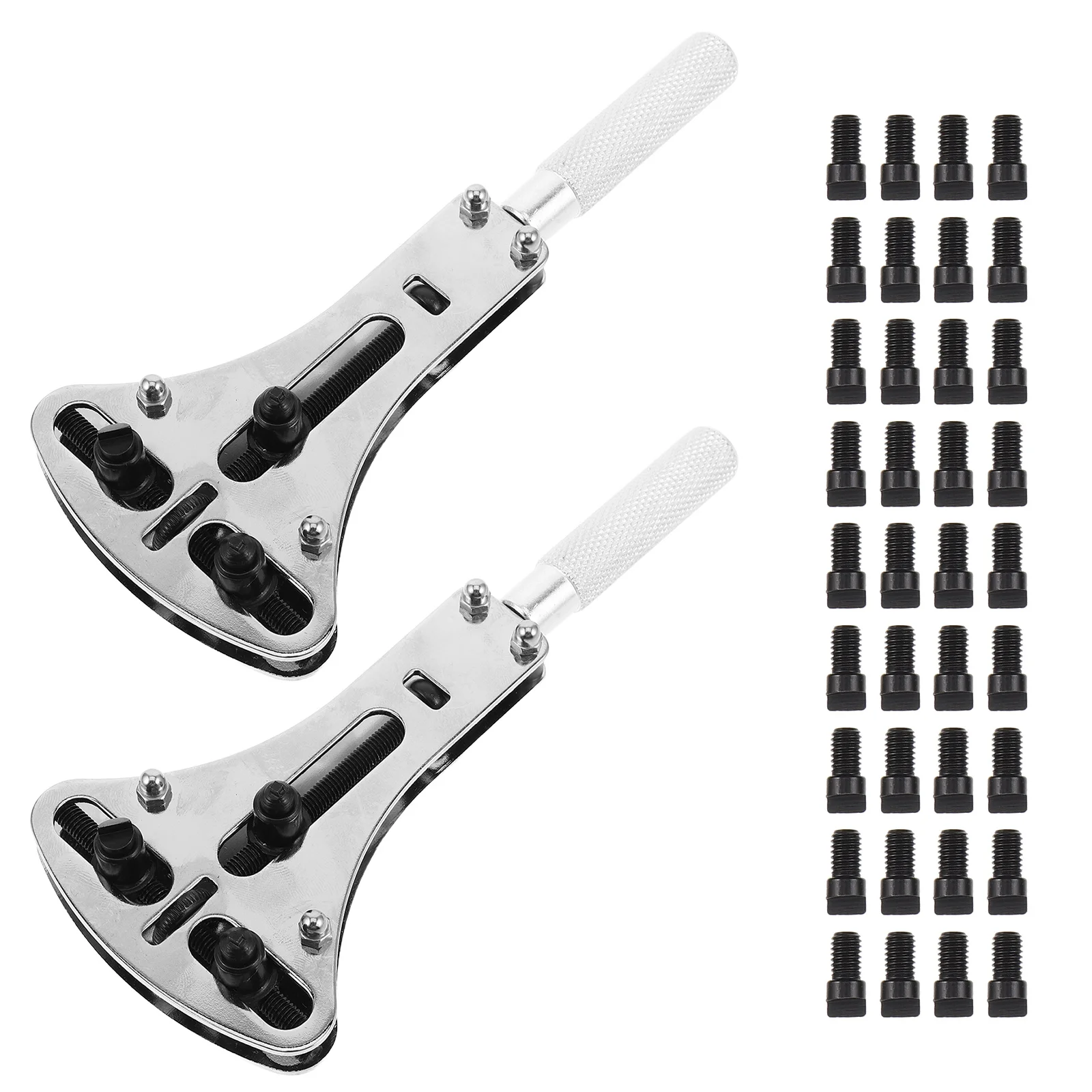 2 Sets Professional Repair Tool Kit 3 Jaw Watch Back Case Opener Precise Cover Design For Easy Replacement - Compact
2 Sets Professional Repair Tool Kit 3 Jaw Watch Back Case Opener Precise Cover Design For Easy Replacement - Compact