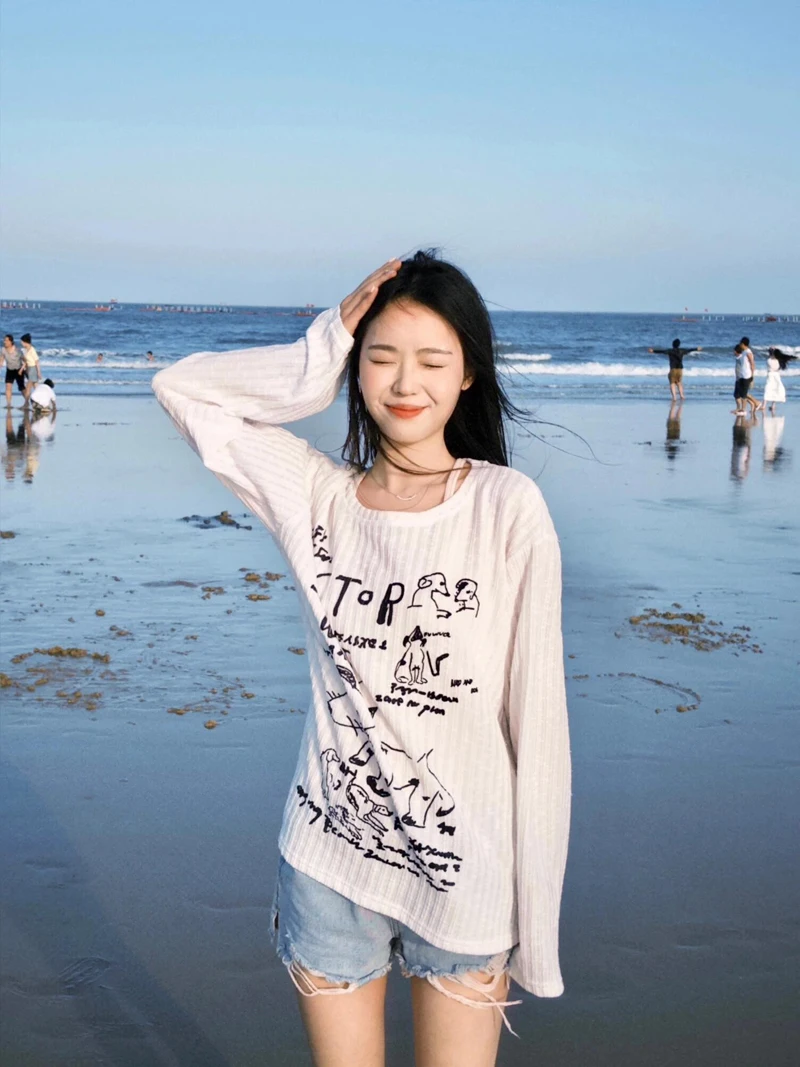 Long Sleeve T-Shirts Womens Cotton Lace Harajuku Aesthetic Gothic Y2K Oversized Retro Casual Tops Slim Fit Elegant Comfortable
Long Sleeve T-Shirts Womens Cotton Lace Harajuku Aesthetic Gothic Y2K Oversized Retro Casual Tops Slim Fit Elegant Comfortable