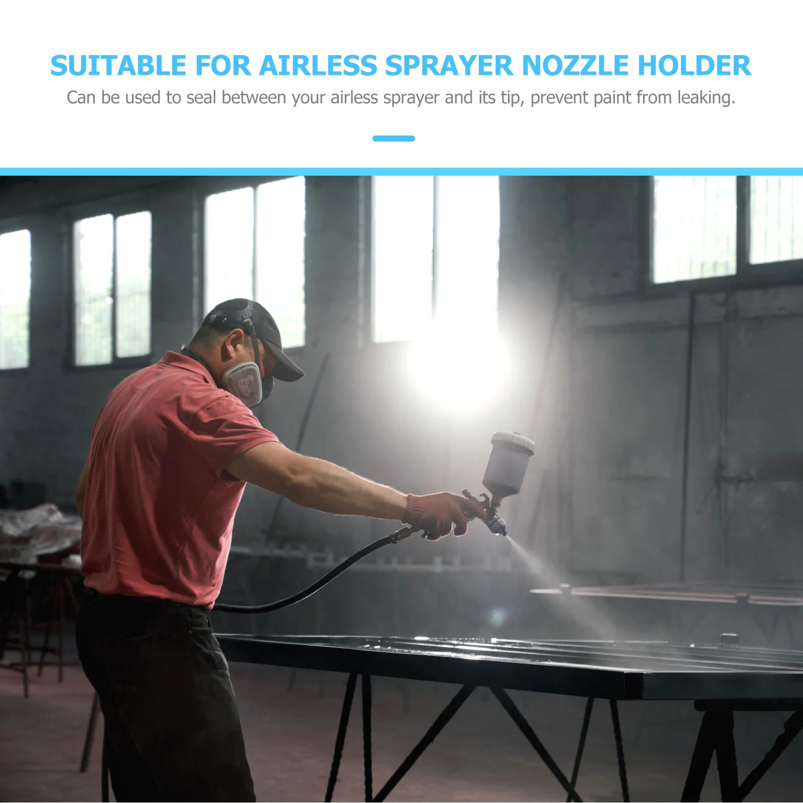 5Pcs Flat Tip Seal Gasket Thick Base Airless Paint Sprayer Seal and Gasket Kit Easy Installation Airless Sprayer Accessories
5Pcs Flat Tip Seal Gasket Thick Base Airless Paint Sprayer Seal and Gasket Kit Easy Installation Airless Sprayer Accessories